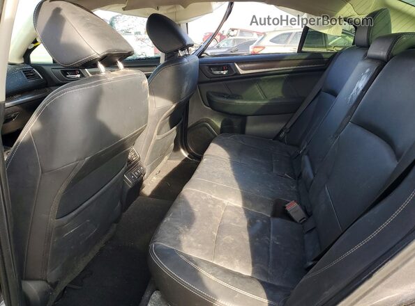 4S3BNEN60K3026474 2019 SUBARU LEGACY Угольный Вид задних сидений