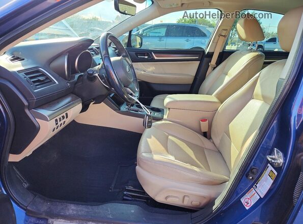 4S3BNEN61K3026368 2019 SUBARU LEGACY Blue Vista interior delantera