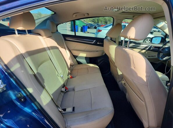 4S3BNEN61K3026368 2019 SUBARU LEGACY Blue Vista de los asientos traseros