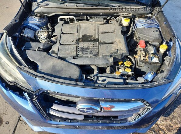 4S3BNEN61K3026368 2019 SUBARU LEGACY Blue Vista interior trasera