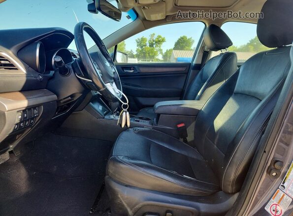 4S3BNEN62H3012603 2017 SUBARU LEGACY Gray Front interior view