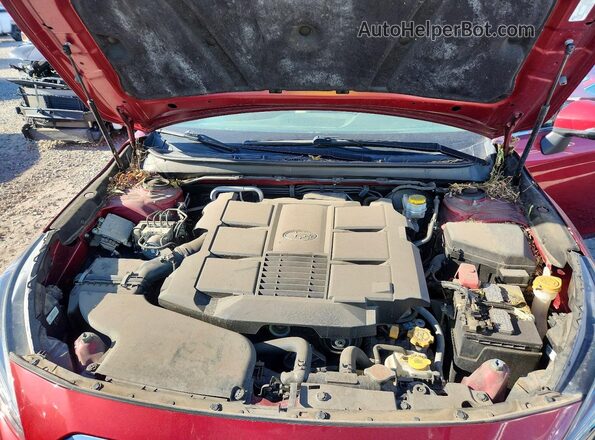 4S3BNEN62K3007005 2019 SUBARU LEGACY Red Vista interior trasera