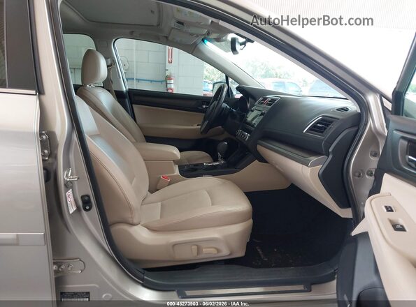 4S3BNEN63G3004038 2016 SUBARU LEGACY Beige Вид салону спереду