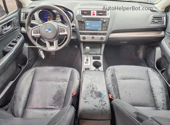 4S3BNEN64H3003711 2017 SUBARU LEGACY Black წინა პანელის ხედი
