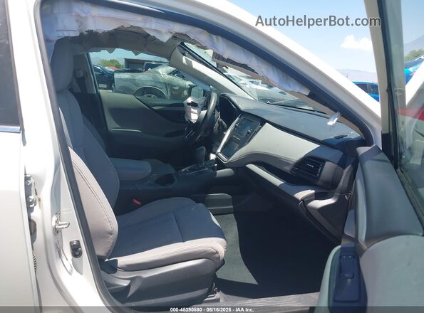 4S3BWAB60L3020475 2020 SUBARU LEGACY White Вид салону спереду