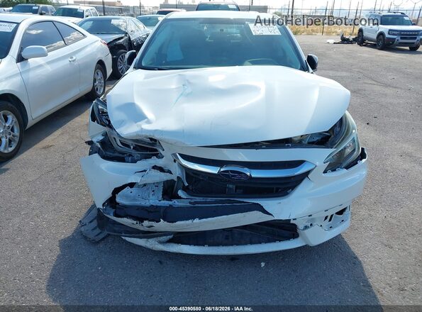 4S3BWAB60L3020475 2020 SUBARU LEGACY White Вид щитка приладів