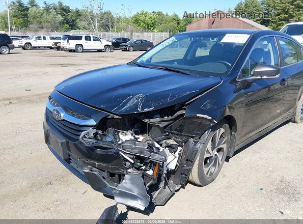 4S3BWAB66M3005657 2021 SUBARU LEGACY Black Front view