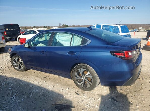 4S3BWAB67N3014952 2022 SUBARU LEGACY Blue Trasero izquierdo
