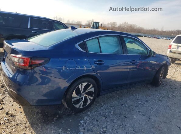 4S3BWAB67N3014952 2022 SUBARU LEGACY Blue Trasero derecho