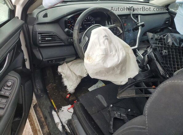 4S3BWAC60R3019883 2024 SUBARU LEGACY White წინა პანელის ხედი