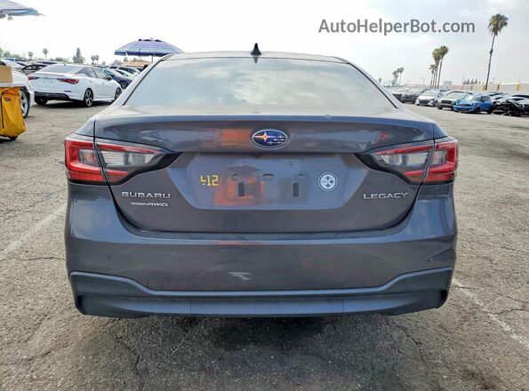 4S3BWAC61N3010779 2022 SUBARU LEGACY Gray Вид ззаду