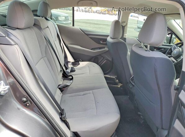 4S3BWAC61N3010779 2022 SUBARU LEGACY Gray Вид задніх сидінь