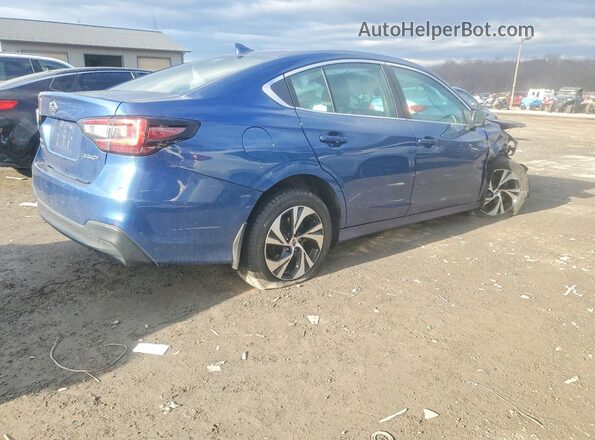 4S3BWAC61N3012046 2022 SUBARU LEGACY Blue Tył prawy