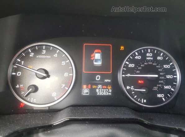 4S3BWAC61N3012046 2022 SUBARU LEGACY Blue Widok zestawu wskaźników