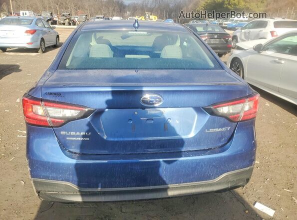 4S3BWAC61N3012046 2022 SUBARU LEGACY Blue Widok z tyłu
