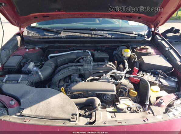 4S3BWAC61S3016285 2025 SUBARU LEGACY Red Вид ззаду