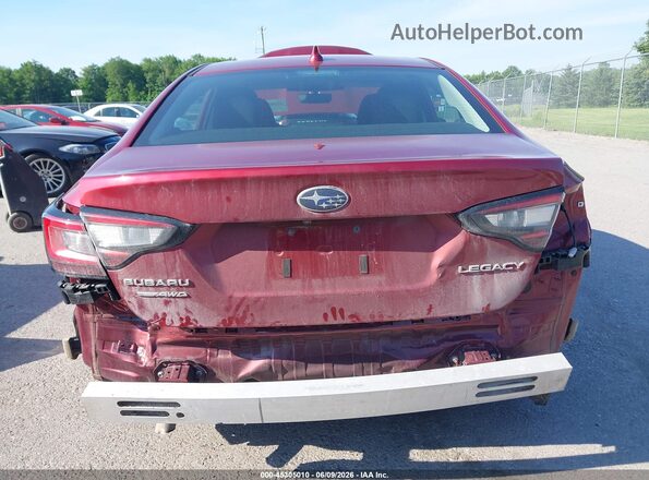 4S3BWAC61S3016285 2025 SUBARU LEGACY Red Вид спереду