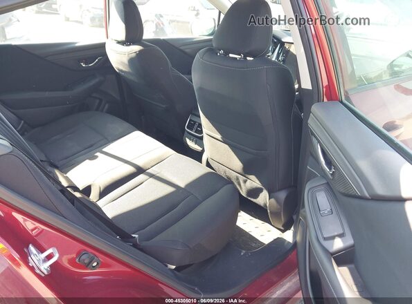 4S3BWAC61S3016285 2025 SUBARU LEGACY Red Вид наклейки з VIN-кодом