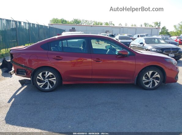 4S3BWAC61S3016285 2025 SUBARU LEGACY Red Вид задньої частини салону