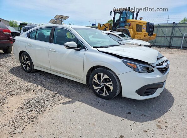 4S3BWAC62L3020606 2020 SUBARU LEGACY White Առջևի աջ
