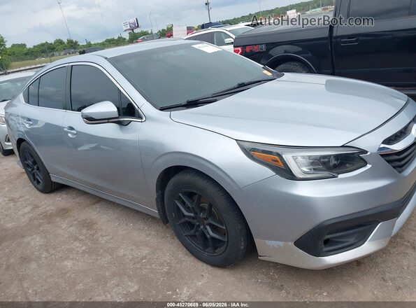4S3BWAC63L3022803 2020 SUBARU LEGACY Silver Vista interior trasera