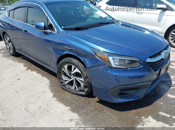 4S3BWAC64N3008539 2022 SUBARU LEGACY Синий Вид спереди