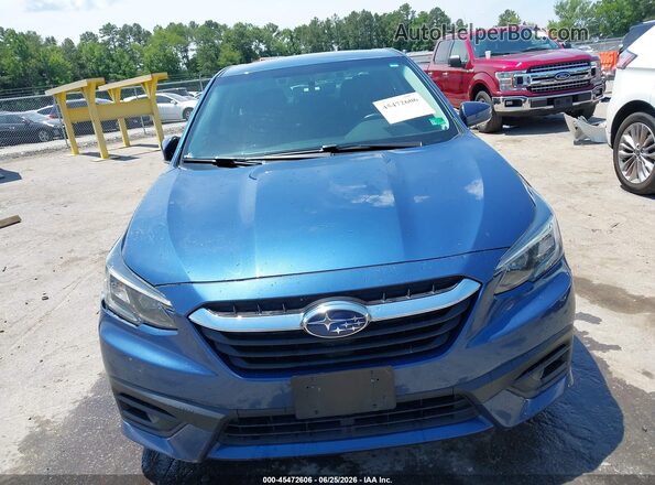 4S3BWAC64N3008539 2022 SUBARU LEGACY Синий Вид щитка приборов