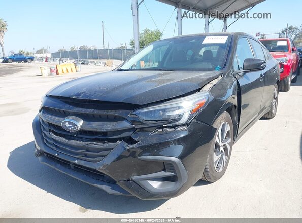 4S3BWAC66P3010036 2023 SUBARU LEGACY Black წინა ხედი
