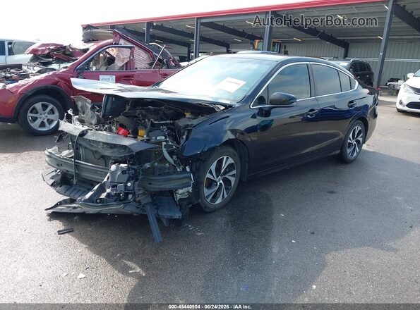 4S3BWAC69L3033983 2020 SUBARU LEGACY Black Передня ліва чверть