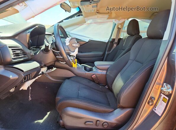 4S3BWAC69M3004095 2021 SUBARU LEGACY Gray წინა სალონის ხედი