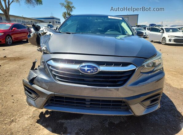 4S3BWAC69M3004095 2021 SUBARU LEGACY Gray წინა ხედი