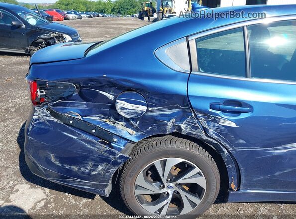 4S3BWAC6XM3015543 2021 SUBARU LEGACY Blue Вид спереду