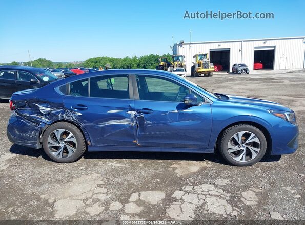 4S3BWAC6XM3015543 2021 SUBARU LEGACY Blue Вид задньої частини салону
