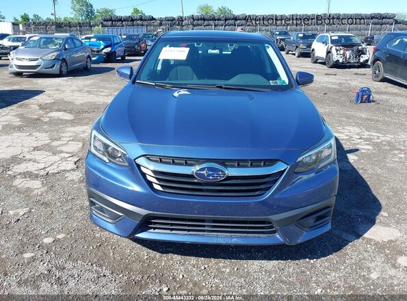4S3BWAC6XM3015543 2021 SUBARU LEGACY Blue Вид щитка приладів