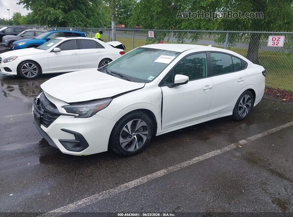 4S3BWAC6XP3012467 2023 SUBARU LEGACY White Передня ліва чверть