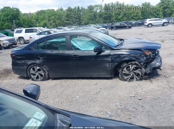 4S3BWAD60R3012835 2024 SUBARU LEGACY Black Widok wnętrza z tyłu