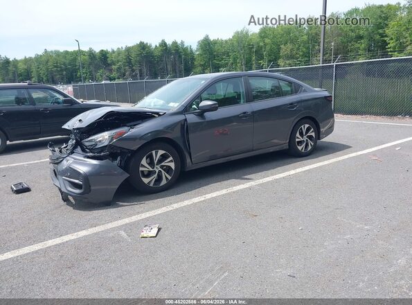 4S3BWAD60R3026945 2024 SUBARU LEGACY Серый Передняя левая четверть