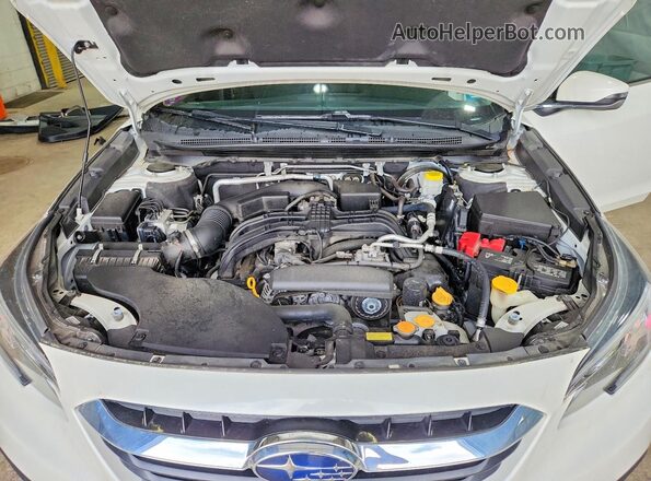 4S3BWAD61M3009984 2021 SUBARU LEGACY White უკანა სალონის ხედი