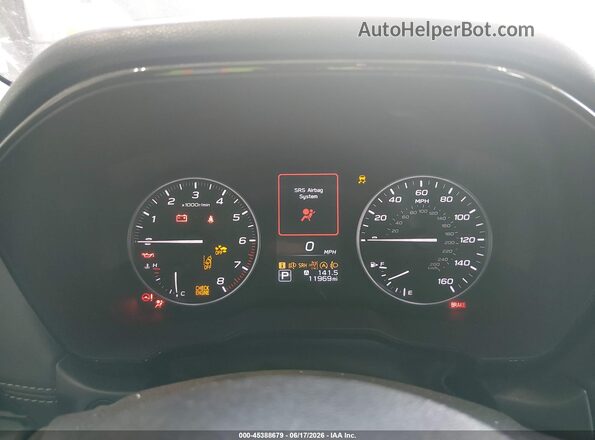 4S3BWAD63S3019350 2025 SUBARU LEGACY Silver Вид задніх сидінь