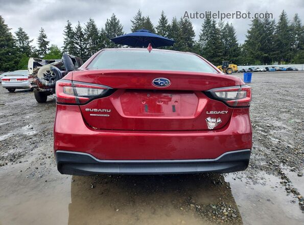 4S3BWAD64P3016349 2023 SUBARU LEGACY Burgundy Rear view