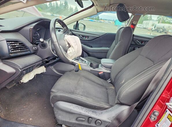 4S3BWAD64P3016349 2023 SUBARU LEGACY Burgundy Front interior view