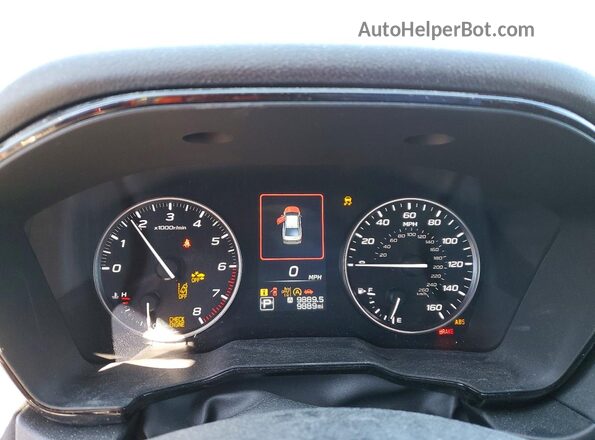 4S3BWAD64R3022557 2024 SUBARU LEGACY Серый Вид щитка приборов