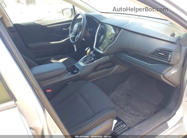 4S3BWAD65R3027329 2024 SUBARU LEGACY Silver წინა სალონის ხედი