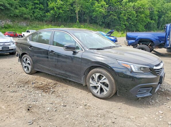 4S3BWAD66M3015389 2021 SUBARU LEGACY Black Передня права чверть