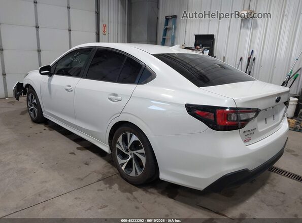4S3BWAD67M3011724 2021 SUBARU LEGACY Белый Задняя левая четверть
