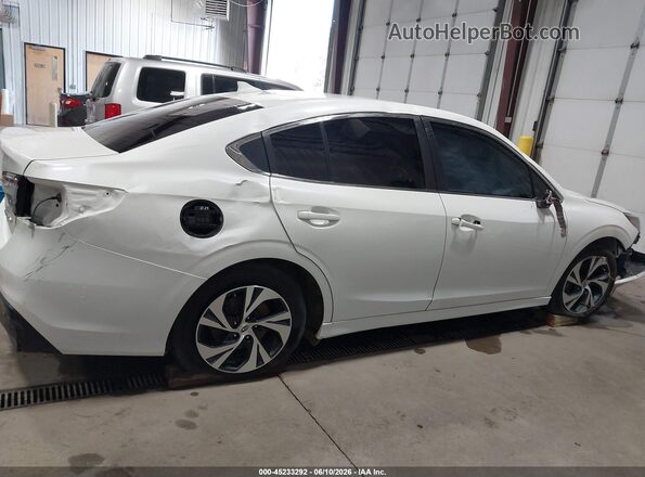 4S3BWAD67M3011724 2021 SUBARU LEGACY Белый Вид задней части салона