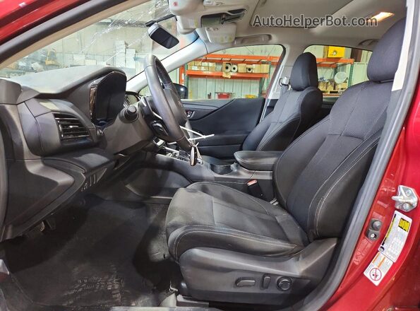 4S3BWAE61L3025373 2020 SUBARU LEGACY Red წინა სალონის ხედი