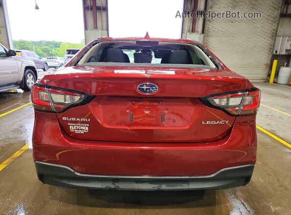 4S3BWAE61L3025373 2020 SUBARU LEGACY Red უკანა ხედი