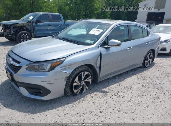 4S3BWAF60N3018254 2022 SUBARU LEGACY Silver Front left