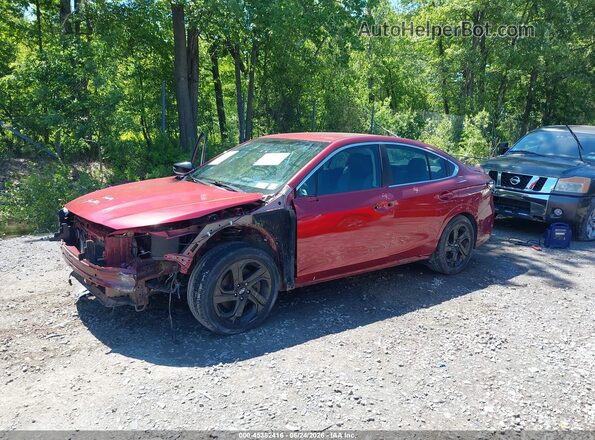 4S3BWAF61L3009964 2020 SUBARU LEGACY Maroon წინა მარცხენა ხედი სამი მეოთხედიდან